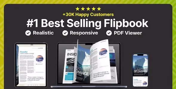 Real3D FlipBook WordPress