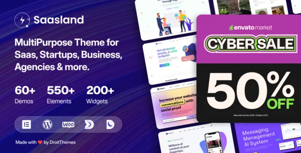 SaasLand - MultiPurpose Theme for Startup