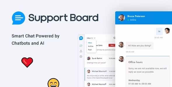 Support Board Chat And Help Desk