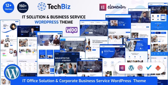 Techbiz IT Solution & Business Consulting Service WordPress