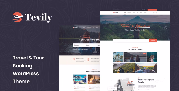 Tevily Travel & Tour Booking WordPress