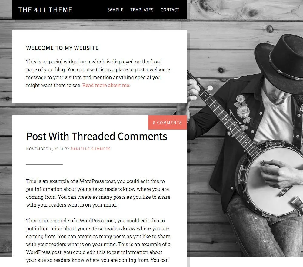 The 411 Pro Genesis WordPress Theme