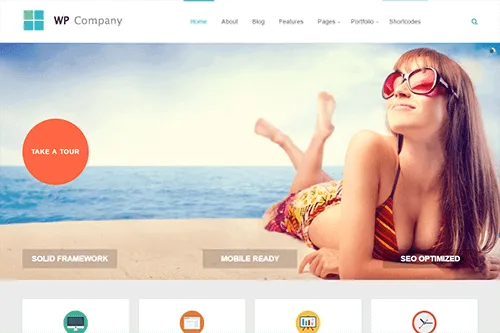 Theme Junkie Company WordPress Theme