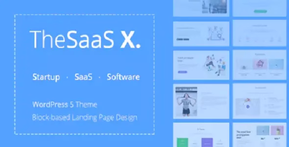 TheSaaS X – Responsive SaaS, Startup & Business