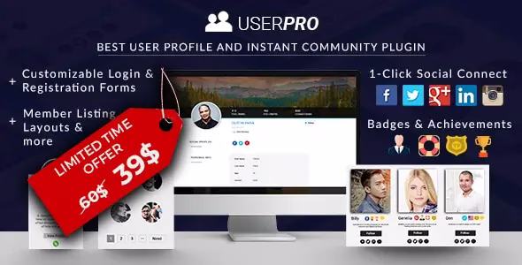 UserPro – Community and User Profile