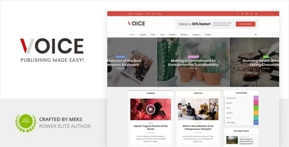 Voice Clean News Magazine WordPress