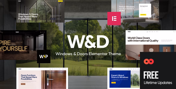 W&D - Windows & Doors Company WordPress