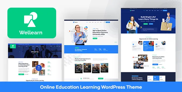 Wellearn - Online Learning WordPress Theme