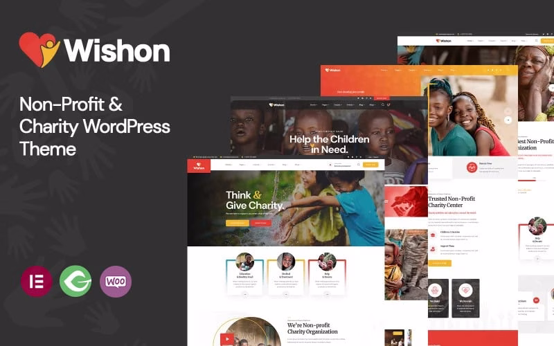 Wishon Non-Profit & Charity WordPress