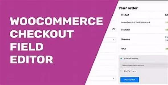 WooCommerce Checkout Field Editor
