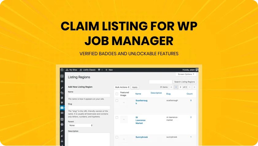 WP Job Manager Claim Listing Addon