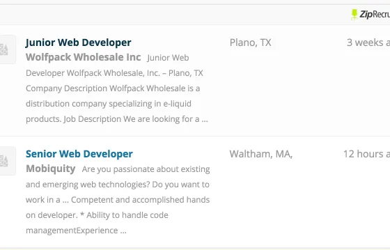WP Job Manager ZipRecruiter Integration Addon