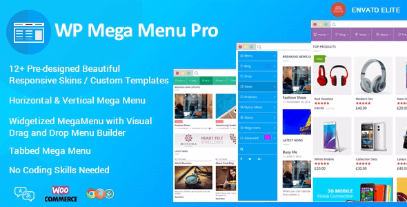 WP Mega Menu Pro