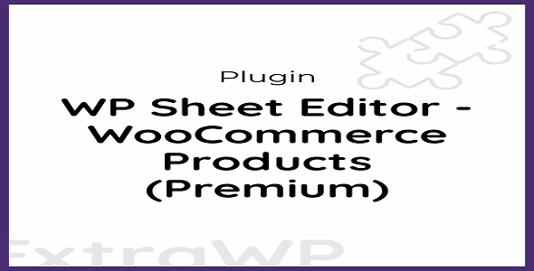 WP Sheet Editor WooCommerce Products Premium