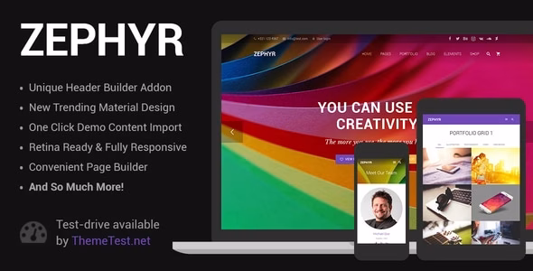 Zephyr Material Design
